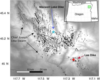 Bayesian Markov-Chain Monte Carlo Inversion of Low-Temperature Thermochronology Around Two 8 − 10 m Wide Columbia River Flood Basalt Dikes